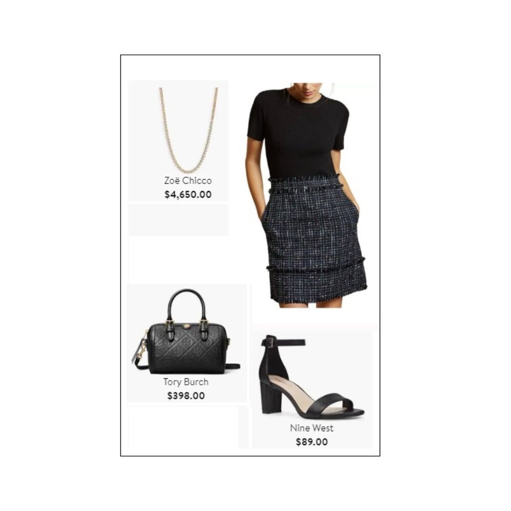 Ted Baker  Fearnic Layered-Look Dress - Picture 7 of 7